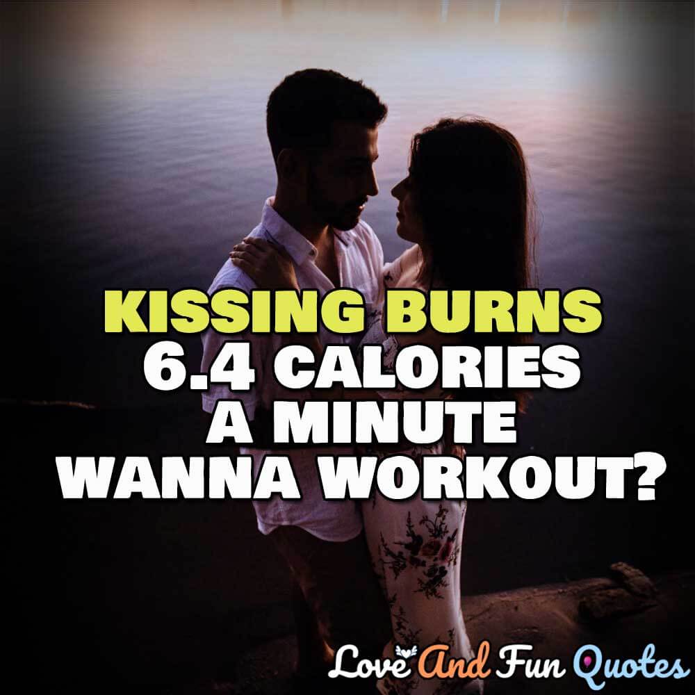 kissing funny quotes