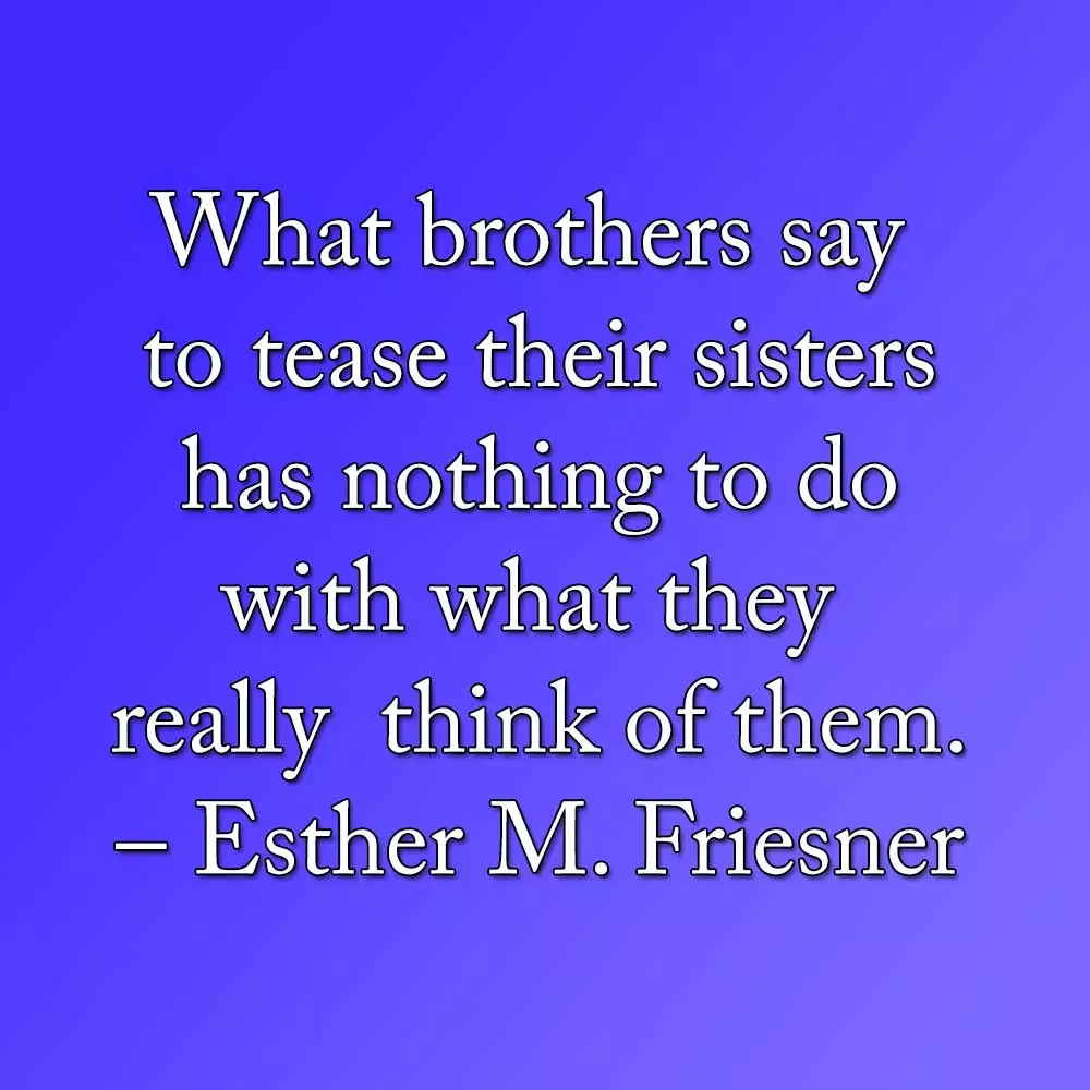 Brother Sister Love Quotes