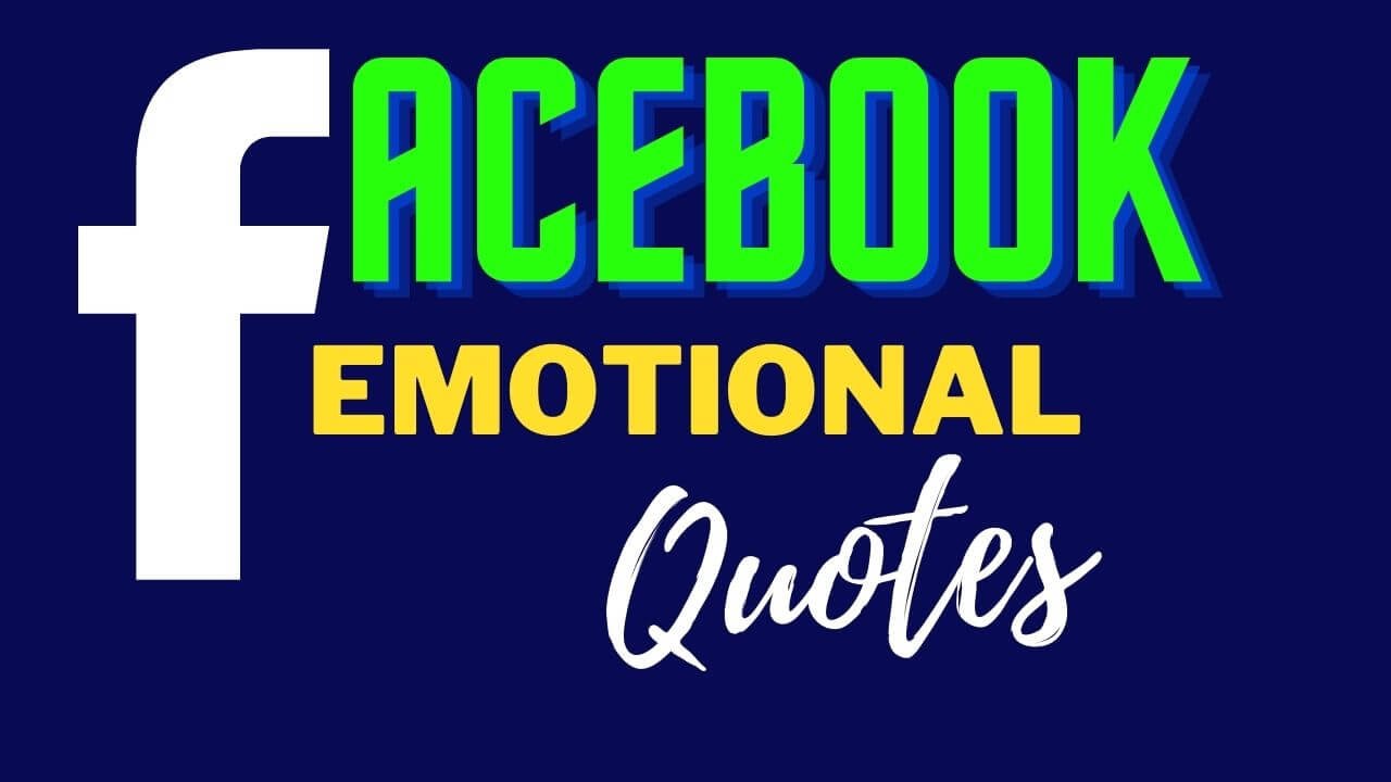 facebook emotional quotes