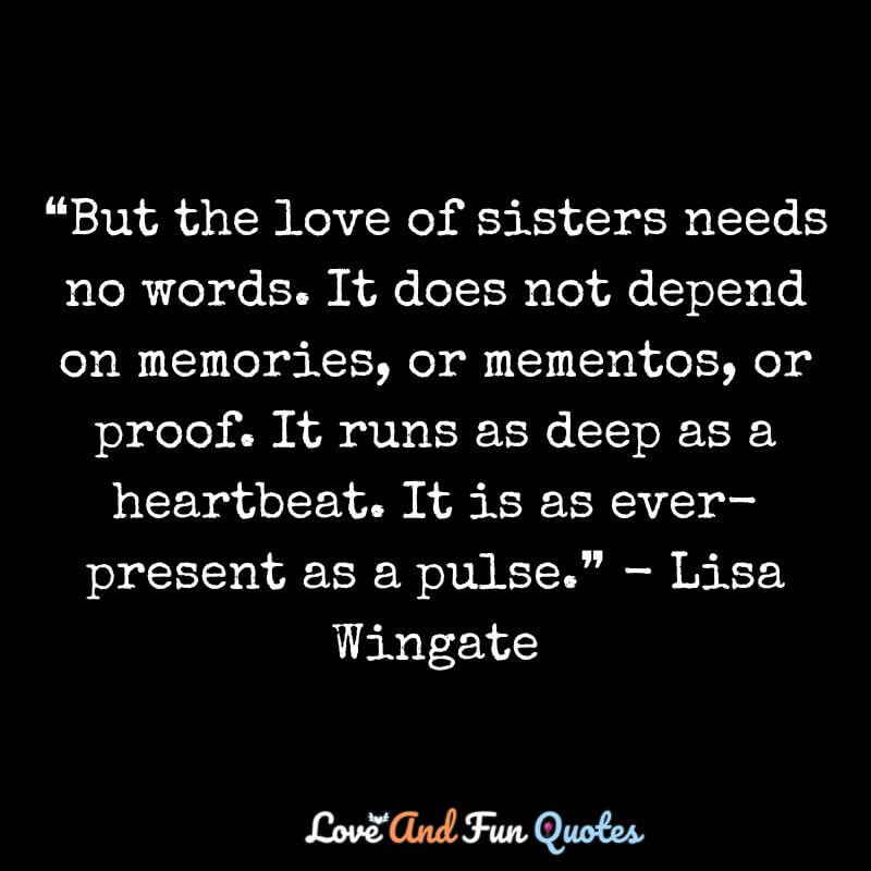 Best sister love quotes 