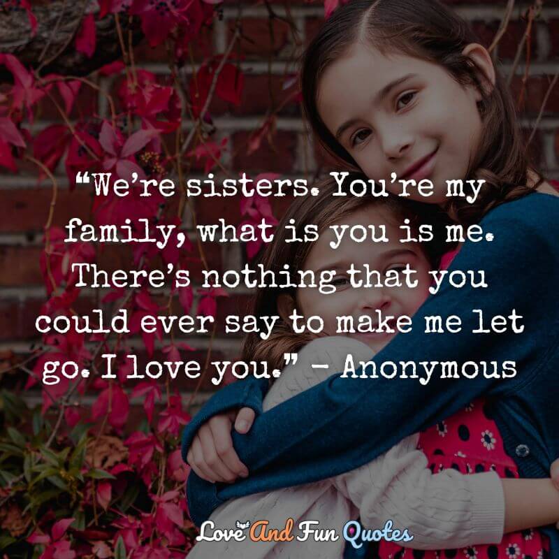 Sister love quotes images 