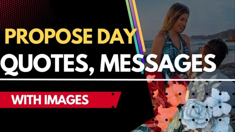 2023 Best Propose Day Quotes, Messages With Unique Images